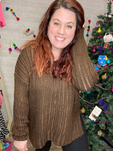 Load image into Gallery viewer, Chocolate Delight chunky sweater