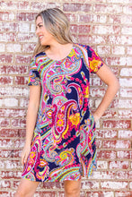 Load image into Gallery viewer, This Is Love Paisley Dress