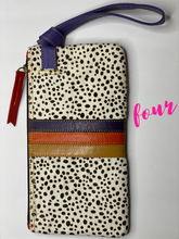 Load image into Gallery viewer, Genuine Hair on Hide Bright Color Wristlets