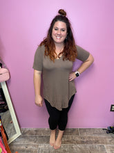 Load image into Gallery viewer, Mocha Latte luxe tee- FINAL SALE