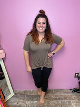 Load image into Gallery viewer, Mocha Latte luxe tee- FINAL SALE