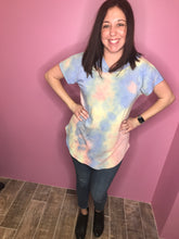 Load image into Gallery viewer, RAINBOW BRIGHT lightweight short sleeve hoodie