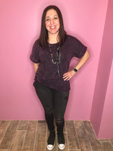 Load image into Gallery viewer, Pretty as a BLACKBERRY top (RUFFLE SPECIAL)