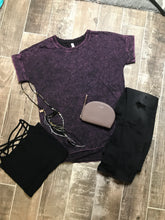 Load image into Gallery viewer, Pretty as a BLACKBERRY top (RUFFLE SPECIAL)