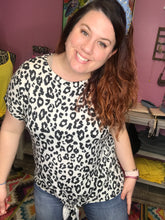 Load image into Gallery viewer, WILD KNOT animal print top