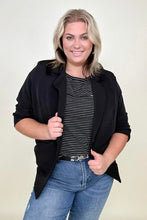 Load image into Gallery viewer, Cotton Bleu Classic Oversized Jacket Blazer