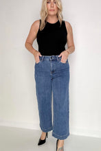 Load image into Gallery viewer, Risen High Rise Cropped Wide Leg Jeans