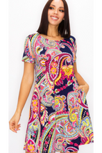Load image into Gallery viewer, This Is Love Paisley Dress
