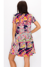 Load image into Gallery viewer, This Is Love Paisley Dress