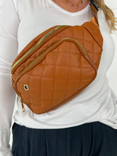 Load image into Gallery viewer, The Amber Bag: Rhombus Pattern Crossbody Waist Bag 3 Colors (Only Ships to US)