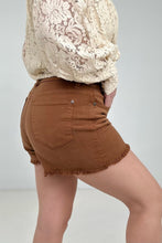 Load image into Gallery viewer, Judy Blue "Fawn" Mid-Rise Cut Off Shorts