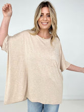 Load image into Gallery viewer, Zenana "Modish Comfort" Rayon Oversized Front Pocket Top