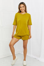 Load image into Gallery viewer, Zenana In The Moment Full Size Lounge Set in Olive Mustard