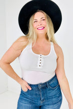 Load image into Gallery viewer, Zenana Ribbed Button Closure Tank Top