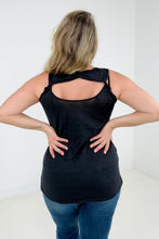 Load image into Gallery viewer, White Birch Short Sleeve Solid Knit Tank Top