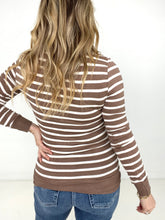 Load image into Gallery viewer, Zenana Striped Snap Button Cardigan