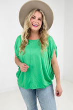 Load image into Gallery viewer, White Birch Short Sleeve Solid Knit Top