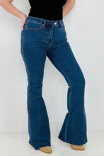 Load image into Gallery viewer, Judy Blue High Waist Cool Denim "Control Top" Flare Jeans