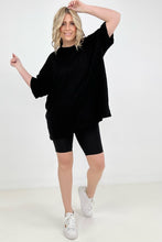 Load image into Gallery viewer, Zenana Cotton Drop Shoulder Boyfriend Box Tee