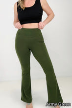 Load image into Gallery viewer, Zenana Solid High Waist Yoga Flare Pants