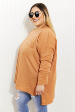 Load image into Gallery viewer, Zenana This Weekend Full Size Melange Jacquard High-Low Sweater