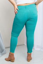 Load image into Gallery viewer, YMI Jeanswear Kate Hyper-Stretch Full Size Mid-Rise Skinny Jeans in Sea Green