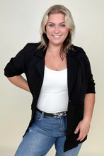 Load image into Gallery viewer, Cotton Bleu Classic Oversized Jacket Blazer