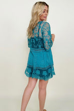 Load image into Gallery viewer, White Birch Half Sleeve Lace Cover up