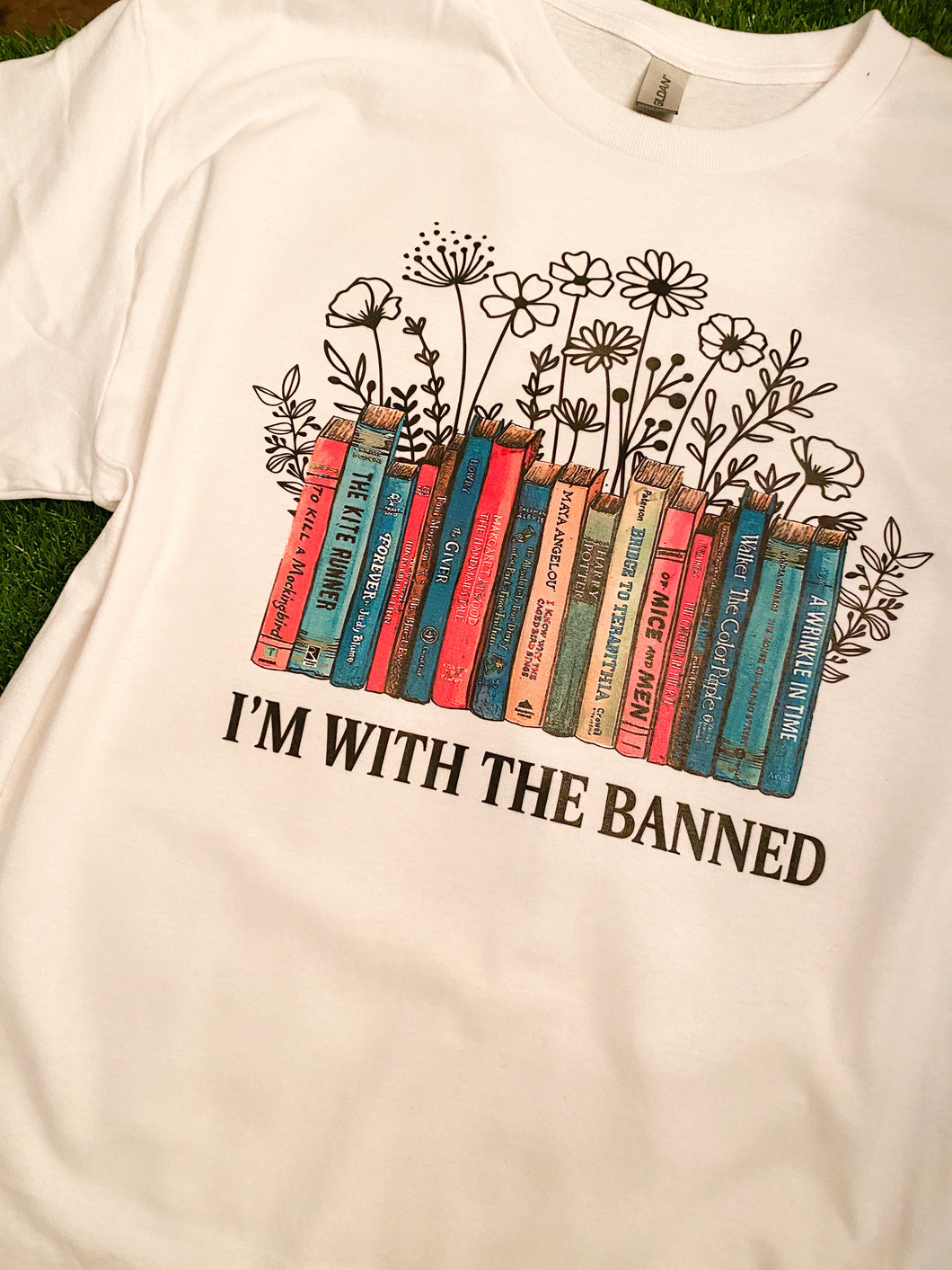 I'm with the BANNED graphic tee