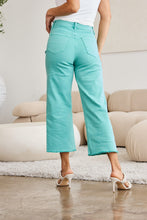 Load image into Gallery viewer, RFM Crop Chloe Full Size Tummy Control High Waist Raw Hem Jeans
