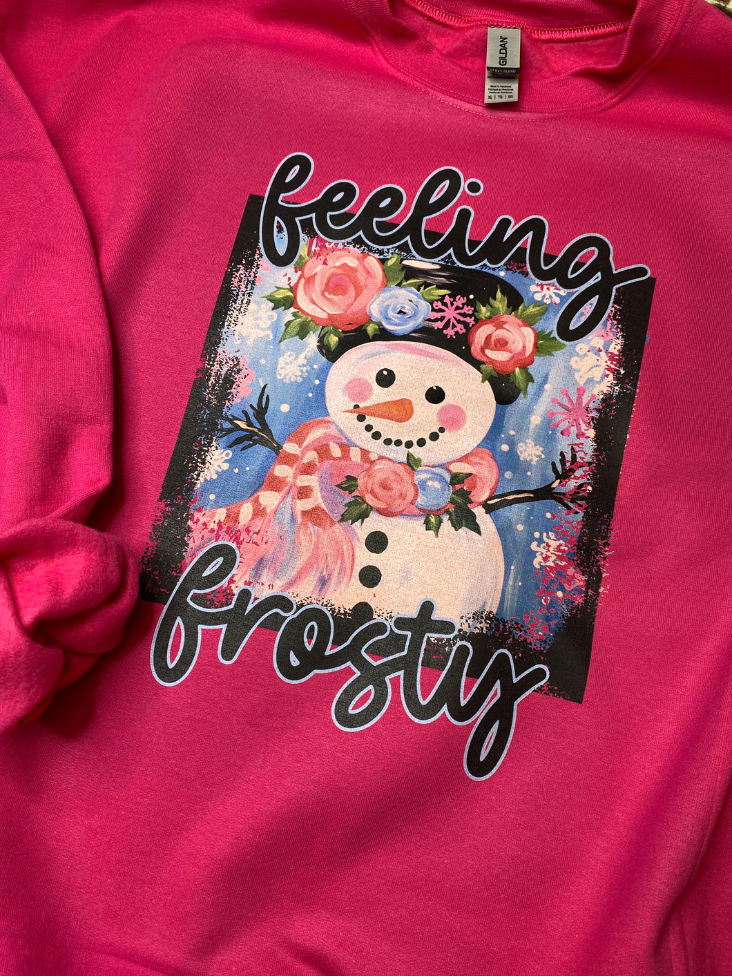 Feelin Frosty graphic tee/sweatshirt