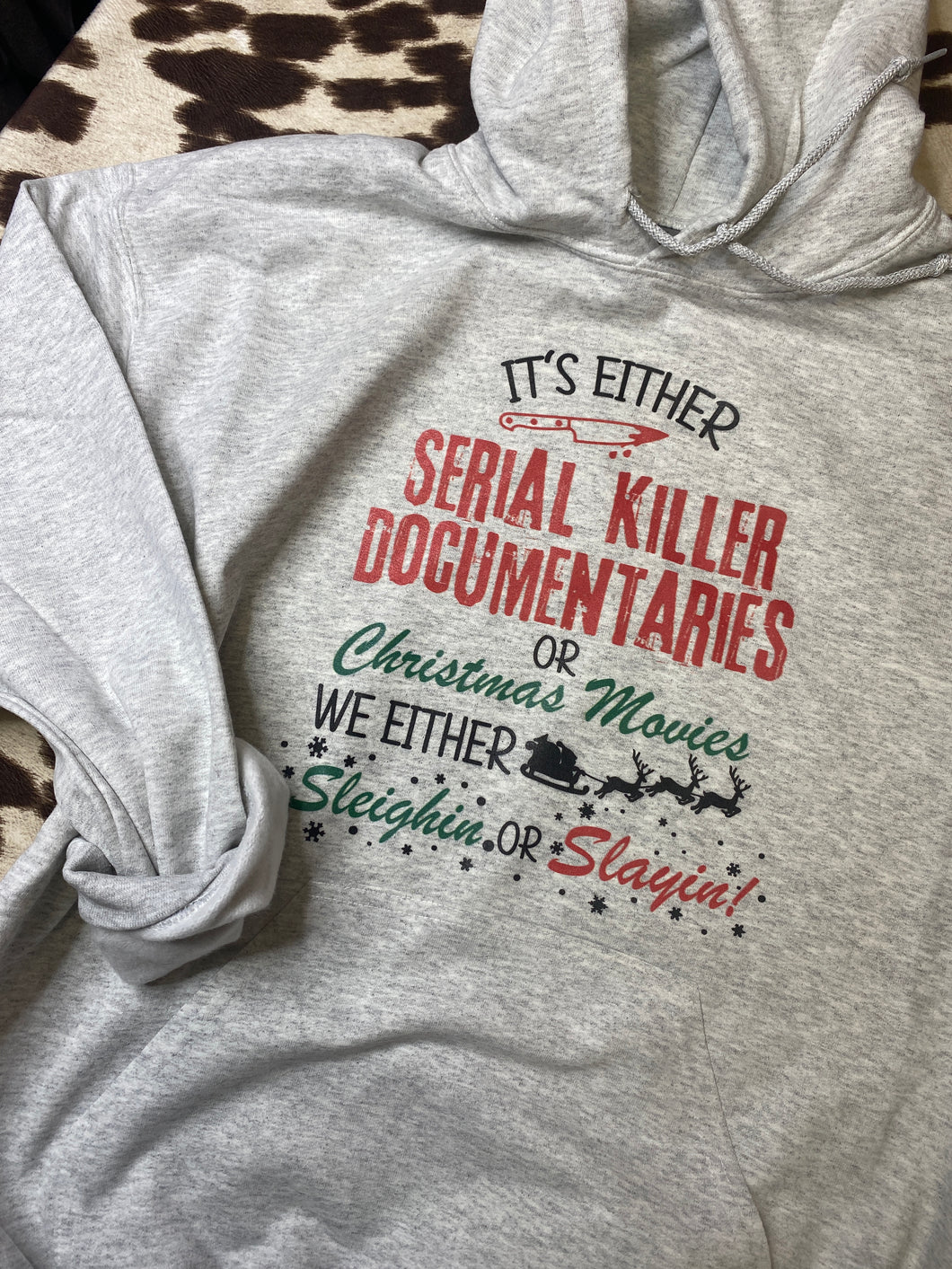 Serial Killer documentaries graphic tee/hoodie