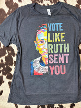 Load image into Gallery viewer, Vote Like Ruth Sent you graphic tee
