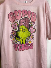 Load image into Gallery viewer, Cupid Vibes graphic tee/sweatshirt
