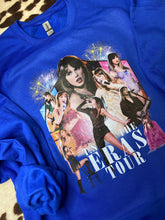 Load image into Gallery viewer, Taylor tour graphic tee or sweatshirt
