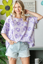 Load image into Gallery viewer, HOPELY Print Waffle Oversized T-Shirt
