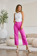 Load image into Gallery viewer, RFM Crop Chloe Full Size Tummy Control High Waist Raw Hem Jeans
