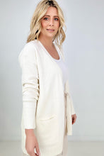 Load image into Gallery viewer, Cielo Long Open Front Mossy Cardigan
