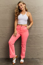 Load image into Gallery viewer, RISEN Kenya Full Size High Waist Side Twill Straight Jeans
