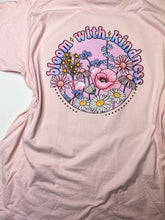 Load image into Gallery viewer, Bloom with Kindness graphic tee
