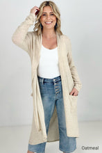 Load image into Gallery viewer, Jade By Jane Long Body And Sleeve Cardigan
