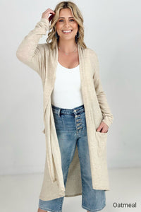 Jade By Jane Long Body And Sleeve Cardigan