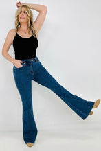 Load image into Gallery viewer, Judy Blue High Waist Cool Denim &quot;Control Top&quot; Flare Jeans
