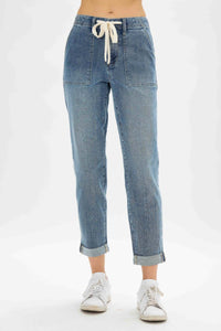 Judy Blue High Waist Pull On Jogger Jeans