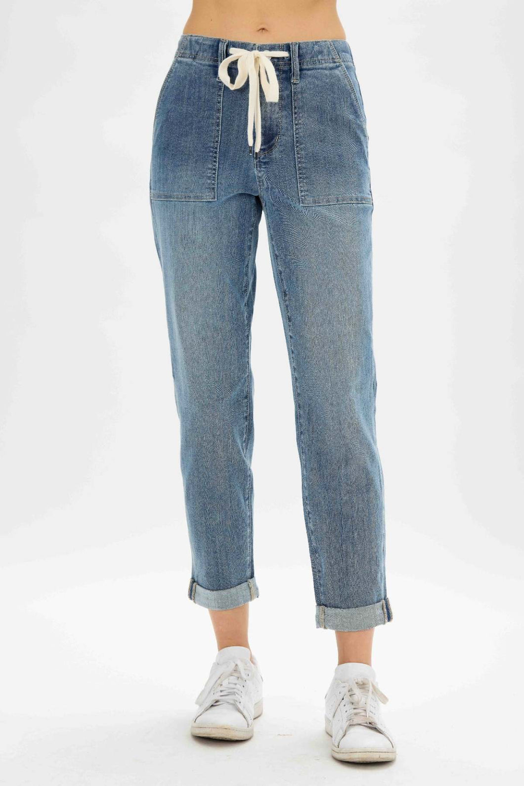 Judy Blue High Waist Pull On Jogger Jeans