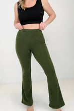 Load image into Gallery viewer, Zenana Solid High Waist Yoga Flare Pants
