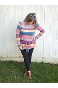 Changing lanes tie front top-- FINAL SALE!