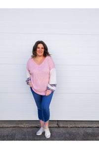 Party animal bubble sleeve top- FINAL SALE!