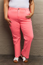 Load image into Gallery viewer, RISEN Kenya Full Size High Waist Side Twill Straight Jeans
