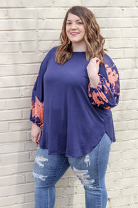 Jet Setter Bubble Sleeve Top